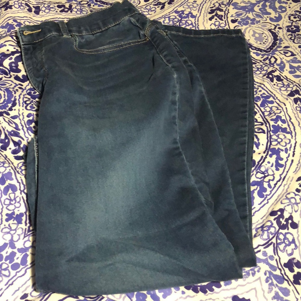 Straight leg jeans